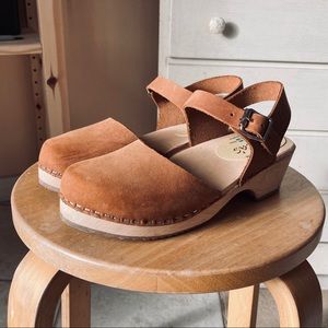 Lotta Wooden Clog Sandals